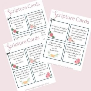 365 Free Printable Scripture Cards To Help You Memorize Scripture