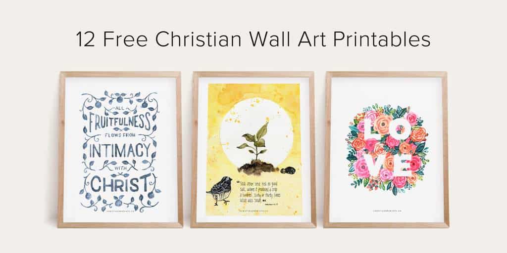 Gorgeous FREE Printable Bible Verses To Frame