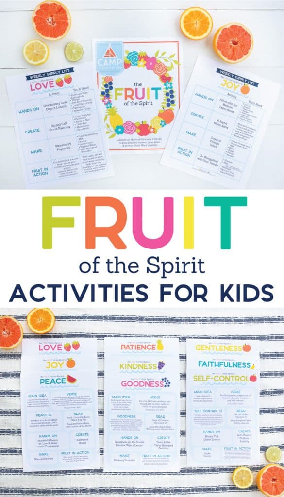 Free Fruit Of The Spirit Printables